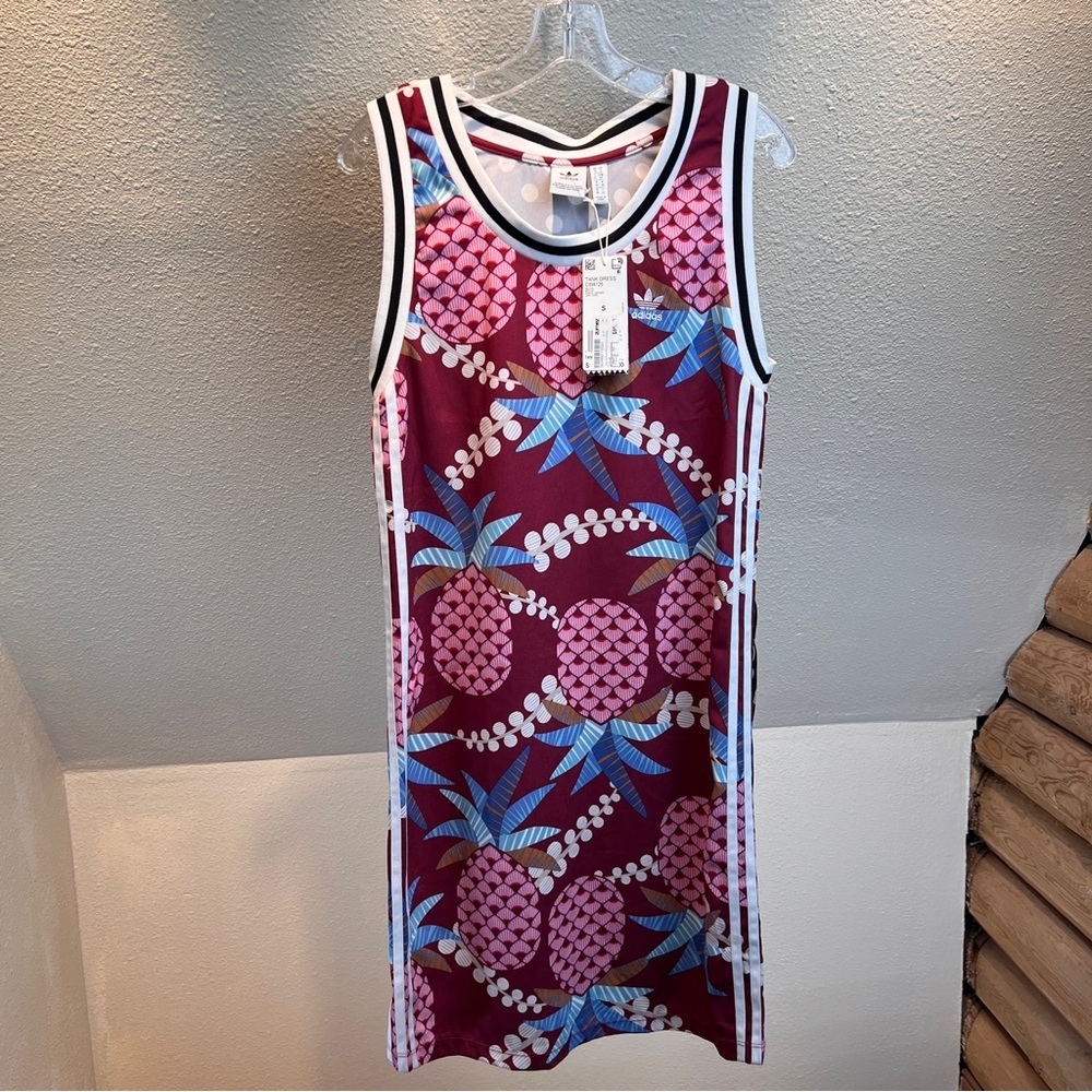Adidas Women's Dress in Pink and Blue